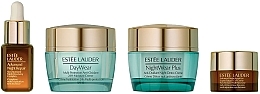 Fragrances, Perfumes, Cosmetics Set - Estee Lauder All Day Hydration Skincare Starter Set (f/ser/15 ml + f/cr/2x15 ml + eye/cr/5 ml)