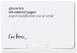 Fragrances, Perfumes, Cosmetics Mattifying & Absorbent Paper with Green Tea - Ere Perez Green Tea Oil Control Paper