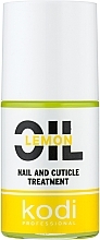 Fragrances, Perfumes, Cosmetics Cuticle Oil "Lemon" - Kodi Professional Lemon Oil