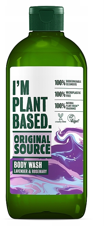 Shower Gel - Original Source I'm Plant Based Lavender & Rosemary Body Wash — photo N1