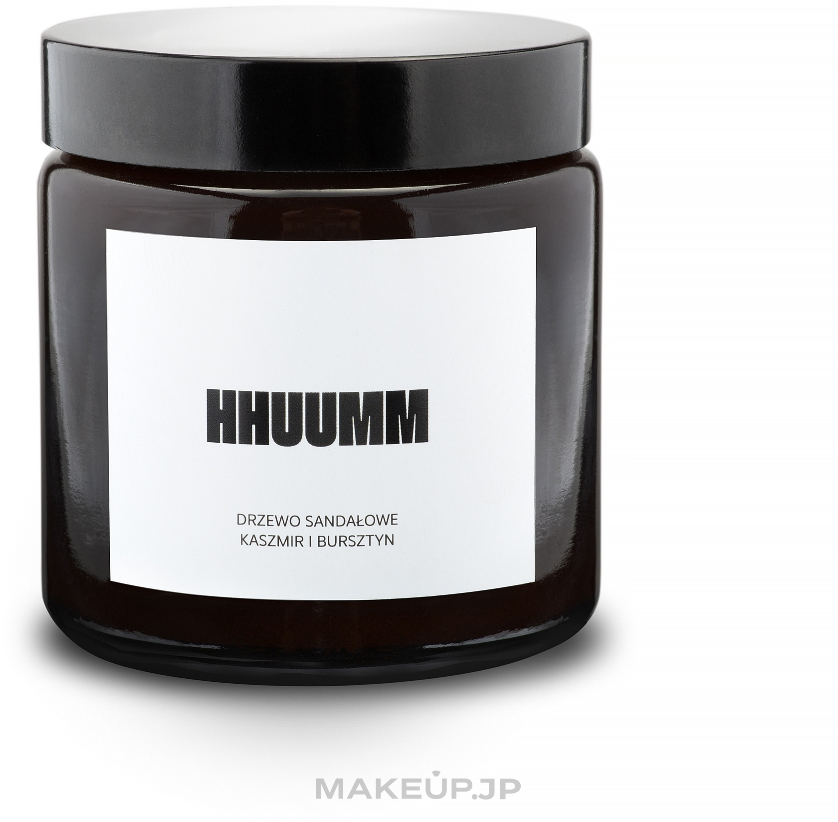 Natural Soy Candle with Sandalwood Scent - Hhuumm — photo 120 ml