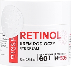 Retinol Eye Cream 60+ - Mincer Pharma Retinol No. 505 Eye Cream — photo N1