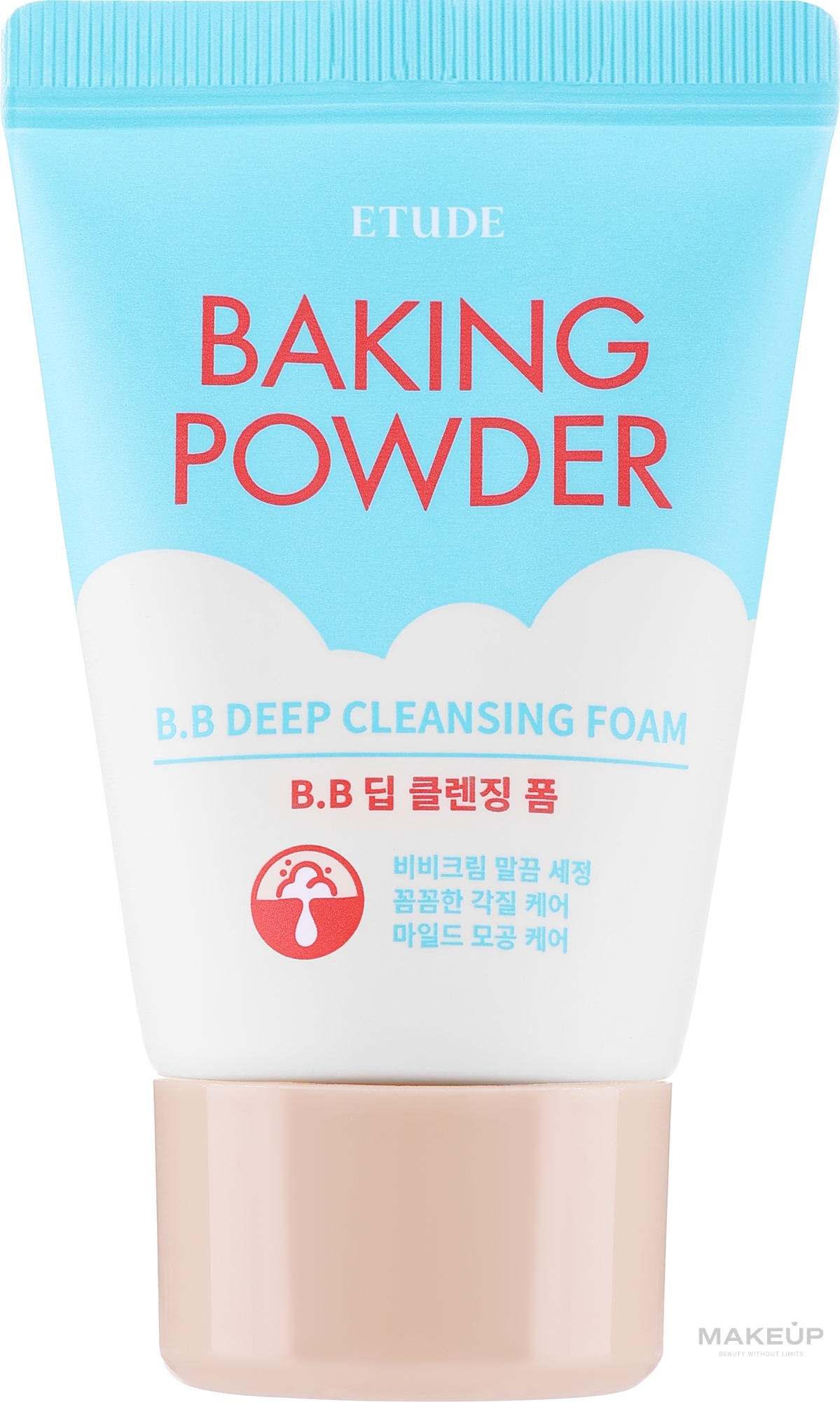 Cleansing Foam - Etude House Baking Powder BB Deep Cleansing Foam — photo 30 ml