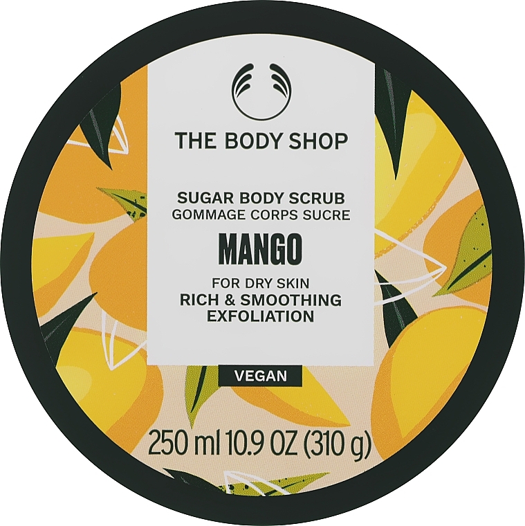 Mango Body Scrub - The Body Shop Mango Sugar Body Scrub Vegan — photo N1