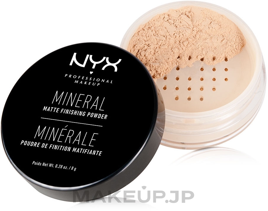 Mineral Setting Powder - NYX Professional Makeup Mineral Matte Finishing Powder — photo 01 - Light / Medium