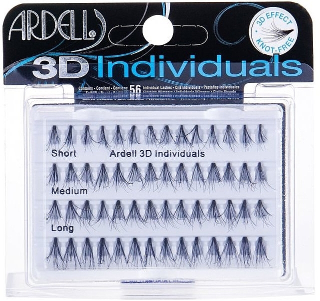 Individual Lash Set - Ardell 3D Individuals Combo Pack — photo N2