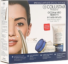 Fragrances, Perfumes, Cosmetics Set - Collistar Sonic Eye&Face System Special Anti-age (eye/cr/15ml + cr/15ml + device)