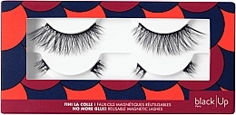 Fragrances, Perfumes, Cosmetics False Lashes - Black Up Magnetic False Lashes Full Strip S