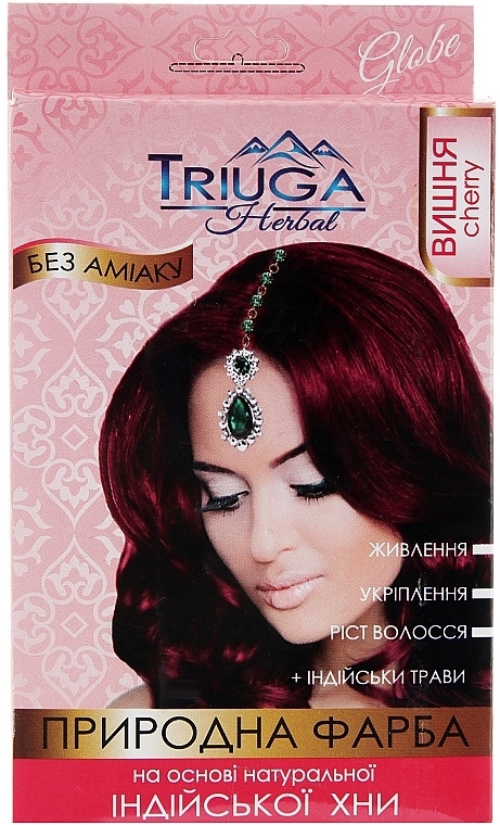 Natural Indian Henna Color - Triuga — photo N3