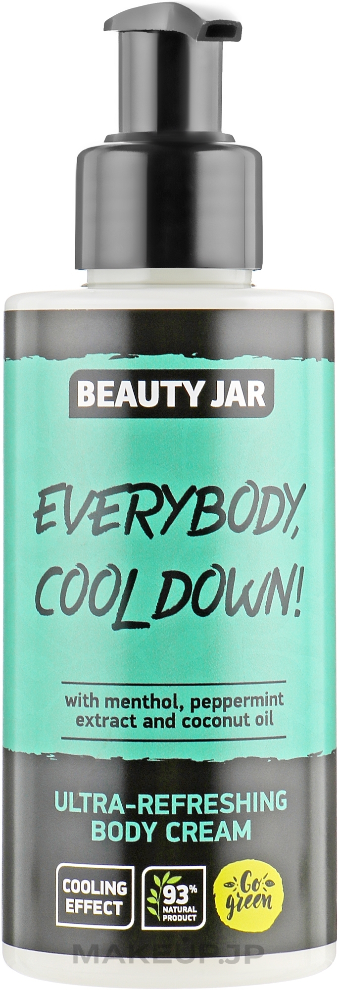 Ultra Refreshing Body Cream - Beauty Jar Everybody, Cool Down! Ultra-Refreshing Body Cream — photo 150 ml