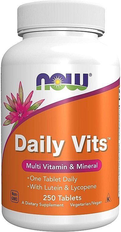 Daily Vitamin Complex, tablets - Now Foods Daily Vits — photo N1
