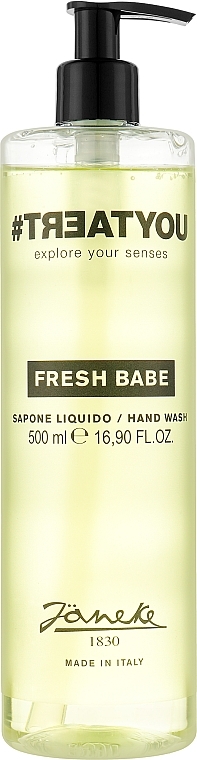 Liquid Hand Soap - Janeke #Treatyou Fresh Babe Hand Wash — photo N1
