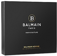 Men Care Set - Balmain Homme Giftset (scr/100ml + oil/30ml + body wash/200ml) — photo N1