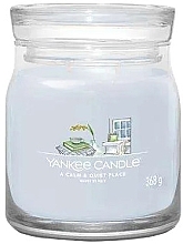 Fragrances, Perfumes, Cosmetics Scented Candle in Jar 'Calm & Quiet Place', 2 wicks - Yankee Candle A Calm & Quiet Place