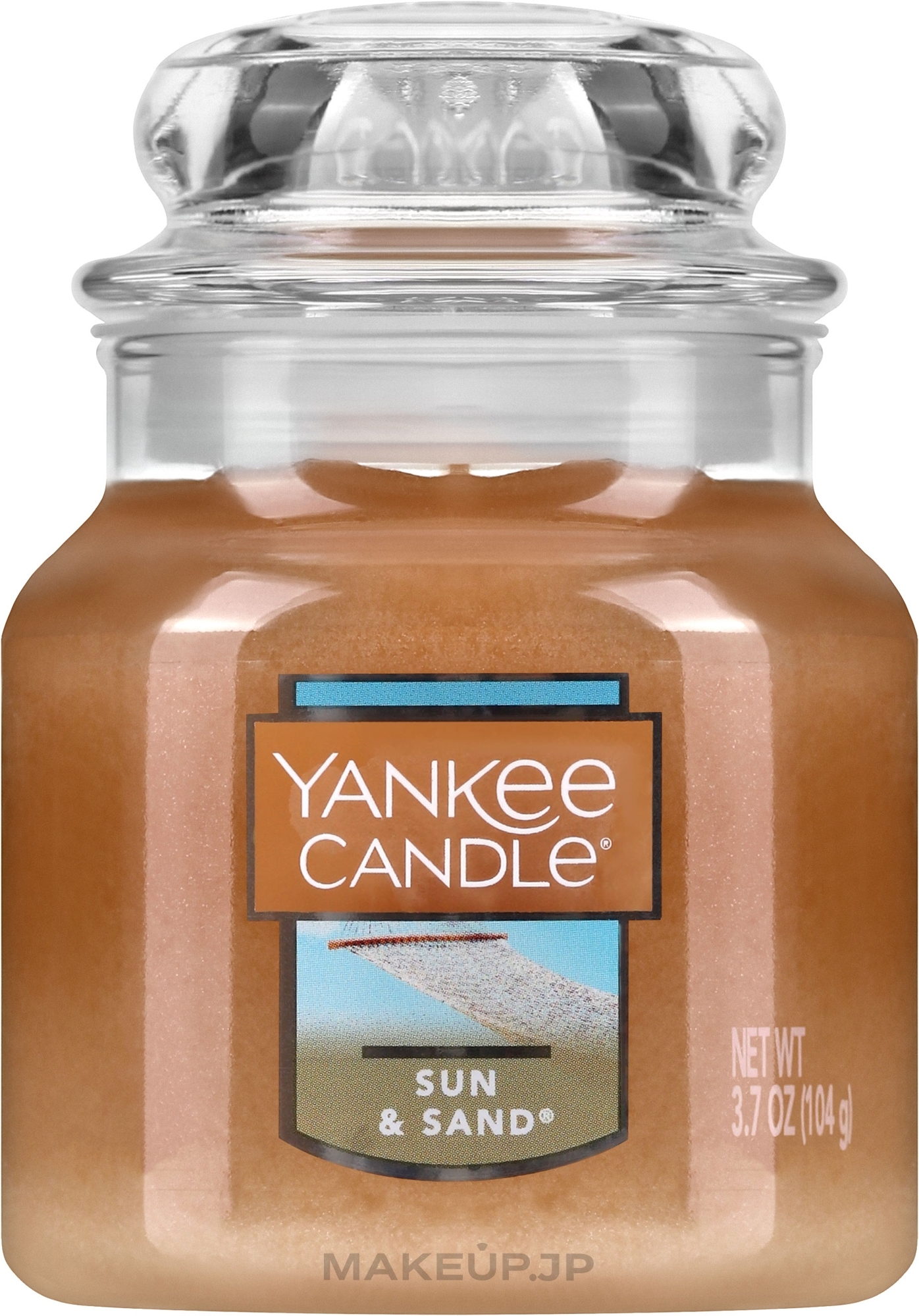 Scented Candle in Jar "Sun & Sand" - Yankee Candle Sun & Sand — photo 104 g