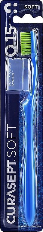 Soft 0.15 Toothbrush, soft, dark blue - Curaprox Curasept Toothbrush — photo N1