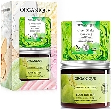 Fragrances, Perfumes, Cosmetics Enthusiastic Set - Organique Green Shake (soap/100g + b/butter/200ml)