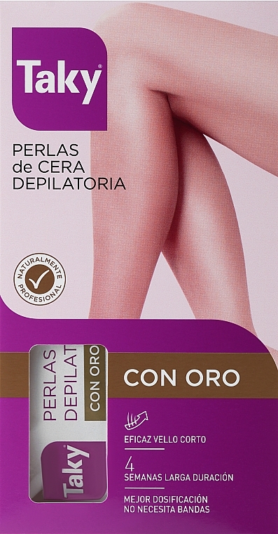 Depilatory Wax Granules - Taky Body Oro Perlas — photo N3