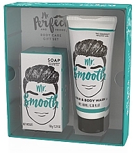 Fragrances, Perfumes, Cosmetics Set "Mr Smooth" - The Somerset Toiletry Co. MR Smooth Gift Set (soap/150g + h/body/wash/100ml)