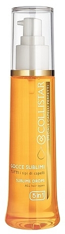 5 Valuable Hair Oils Concentrate - Collistar Sublime Drops — photo N1