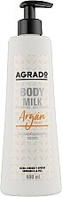 Fragrances, Perfumes, Cosmetics Body Milk with Argan Oil - Agrado Argan Body Milk