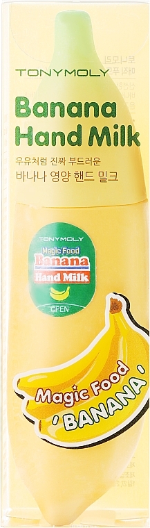 Hand Cream-Milk - Tony Moly Magic Food Banana Hand Milk — photo N2