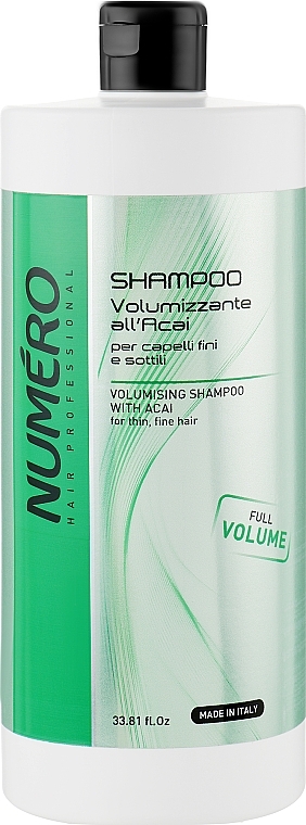 Volume Acai Shampoo - Brelil Numero Volumising Shampoo — photo N5