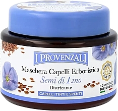 Fragrances, Perfumes, Cosmetics Linseed Hair Mask - I Provenzali Hair Mask Flaxseed