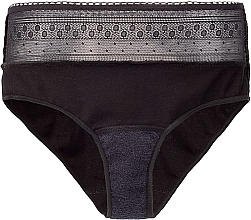 Menstrual Panties for Women 'Olivia', black - BNB — photo N3