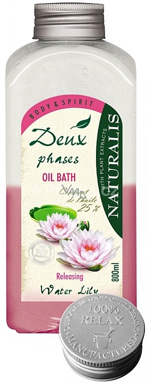 White Lily Bath Foam - Naturalis Oil Bath — photo N1