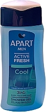 3in1 シャワー ジェル - Apart Men Active Fresh — photo N1