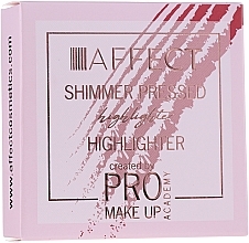Fragrances, Perfumes, Cosmetics Face Highlighter - Affect Cosmetics Pro Make Up Academy Shimmer Highlighter