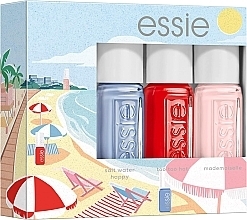 Fragrances, Perfumes, Cosmetics Set - Essie Summer Mini Trio Seaside Dinner (n/lacquer/5mlx3)