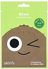 Fragrances, Perfumes, Cosmetics Nourishing Sheet Mask with Kiwi Extract - Skin79 Real Fruit Mask Kiwi