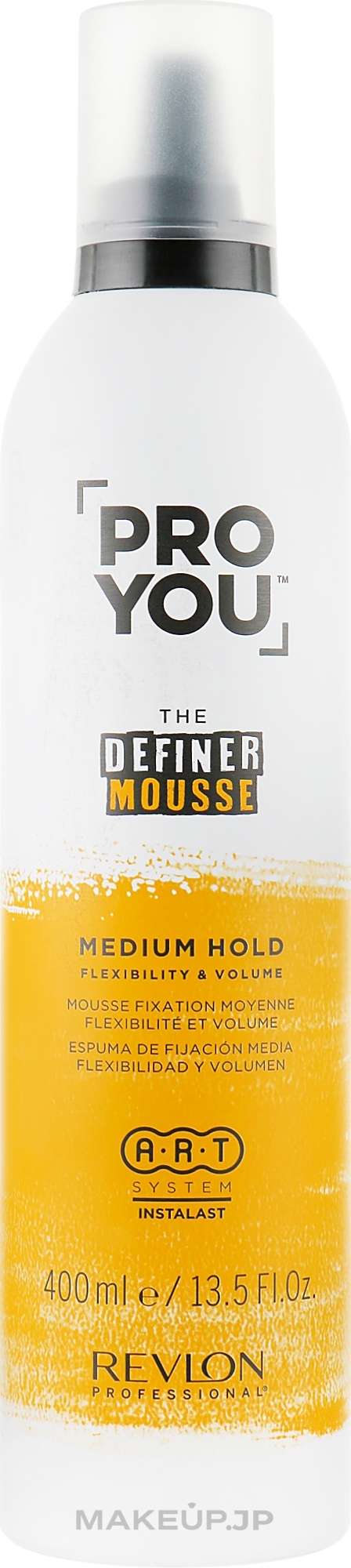 Medium Hold Hair Mousse - Revlon Professional Pro You The Definer Mousse Medium Hold — photo 400 ml