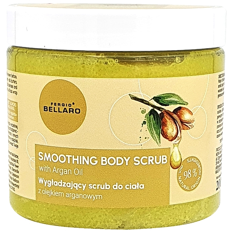 Smoothing Body Scrub with Argan Oil - Fergio Bellaro Smoothing Body Scrub — photo N1