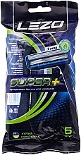 Disposable Razor, 5 pcs - Lezo Super+ — photo N1