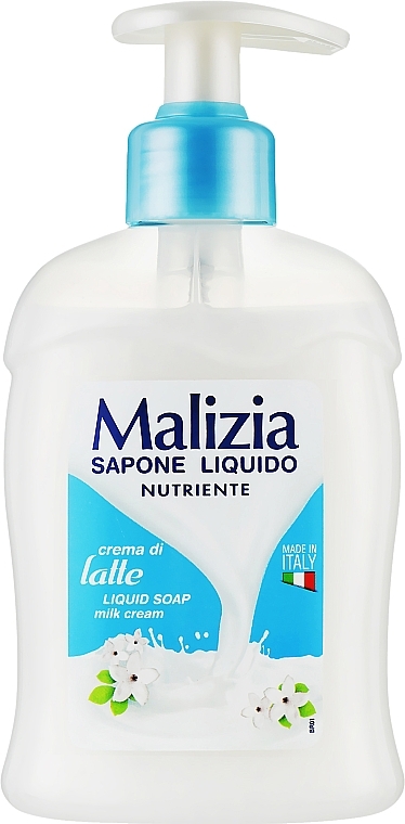 Liquid Soap "Milk Cream" - Malizia Liquid Soap Crema Di Latte — photo N1