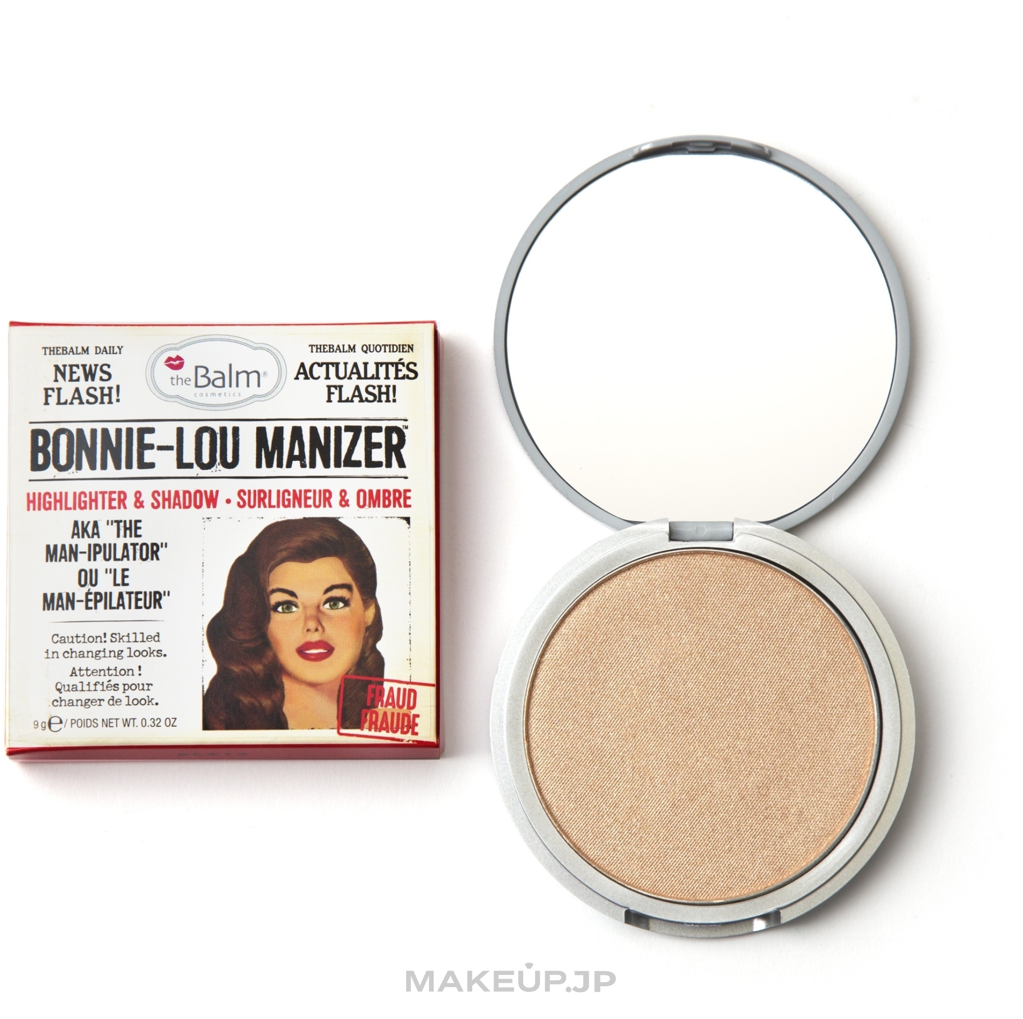 Highlighter, Shimmer and Shadow - theBalm Bonnie-Lou Manizer Highlighter & Shadow — photo 9 g