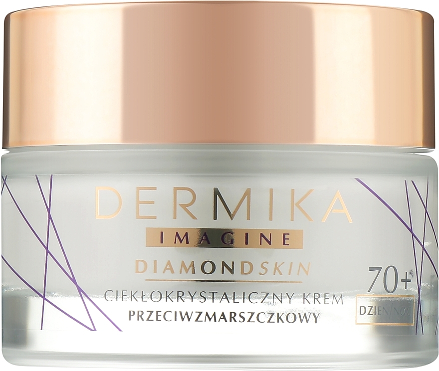 Liquid Crystal Anti-Wrinkle Cream - Dermika Imagine Diamond Skin 70+ — photo N2