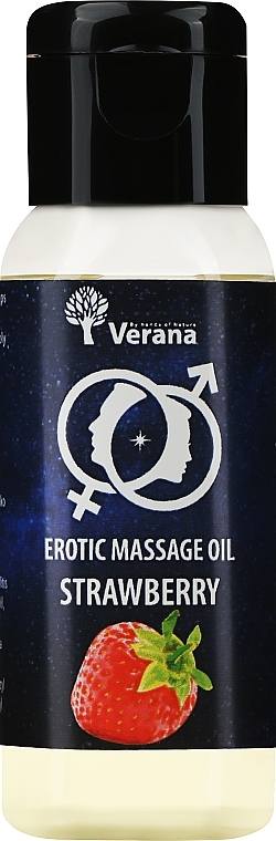 Erotic Massage Oil 'Strawberry' - Verana Erotic Massage Oil Strawberry — photo N1