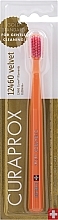 Fragrances, Perfumes, Cosmetics Toothbrush, orange-pink - Curaprox Velvet CS 12460