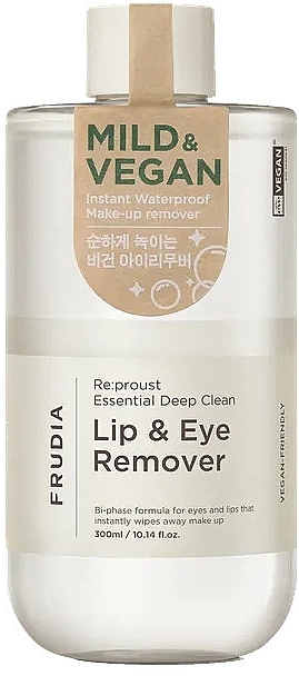 Frudia Re:Proust Essential Deep Clean Lip & Eye Remover - Eye & Lip Makeup Remover — photo N1