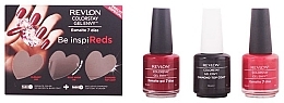 Fragrances, Perfumes, Cosmetics Nail Polish Set - Revlon Colostay Gel Envy Be Inspireds Set (nailpolish/2x15ml + top coat/15ml)