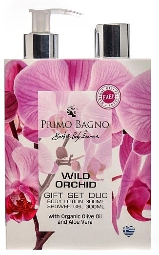 Skincare Set - Primo Bagno Wild Orchid Gift Set Duo (sh/gel/300 ml + b/lot/300 ml) — photo N1