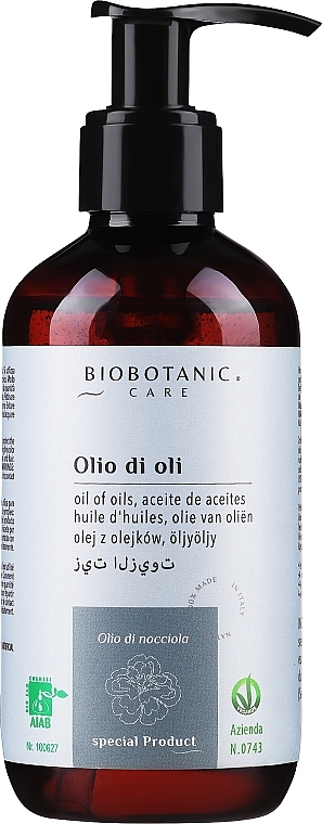Protective Hair Oil - BioBotanic BioHealth Oil Of Oils (with dispenser) — photo N1