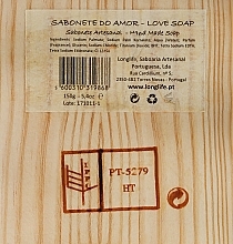 Natural Soap "Heart" in Gift Package - Essencias De Portugal Love Soap Wooden Box — photo N3