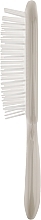 Hair Brush, grey and white - Janeke Superbrush — photo N2