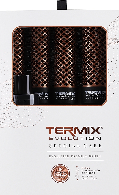 Special Care Set - Termix Evolution Special Care Set (brush/4pcs + oil/200ml) — photo N1