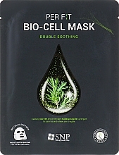 Fragrances, Perfumes, Cosmetics Tea Tree Bio-Cell Mask - SNP Double Synergy Soothing Bio-Cell Mask